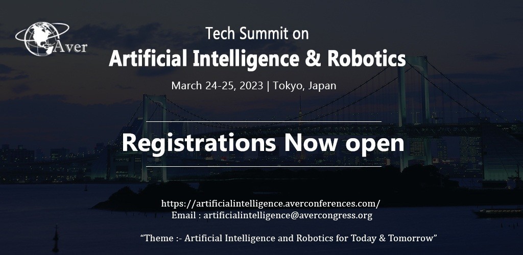 Tech Summit on Artificial Intelligence  Robotics